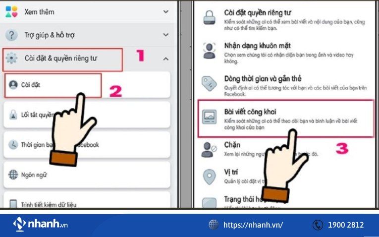 Tắt trên Facebook cá nhân